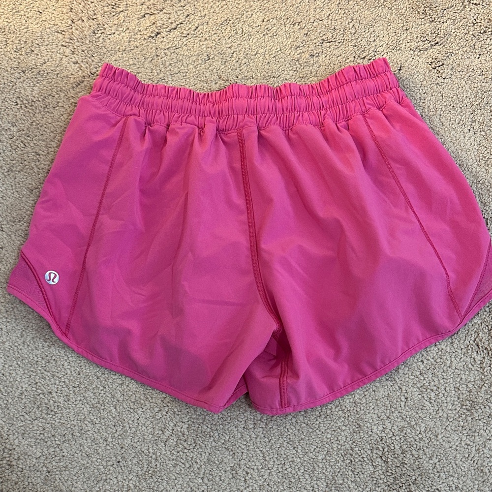 lululemon athletica Women's Vibrant Pink Athletic Shorts